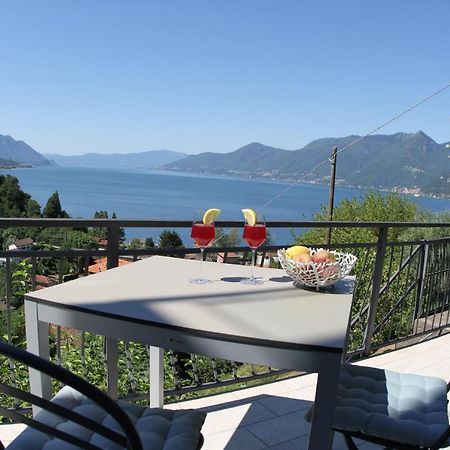 Casa Colmegna Mit Traumhaften See- Und Bergblick Luino Zewnętrze zdjęcie