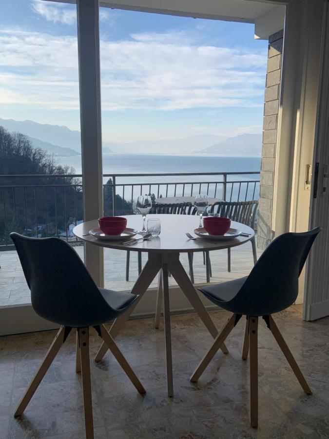 Casa Colmegna Mit Traumhaften See- Und Bergblick Luino Zewnętrze zdjęcie