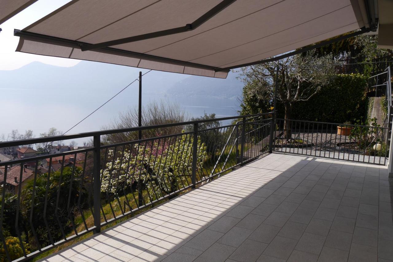 Casa Colmegna Mit Traumhaften See- Und Bergblick Luino Zewnętrze zdjęcie