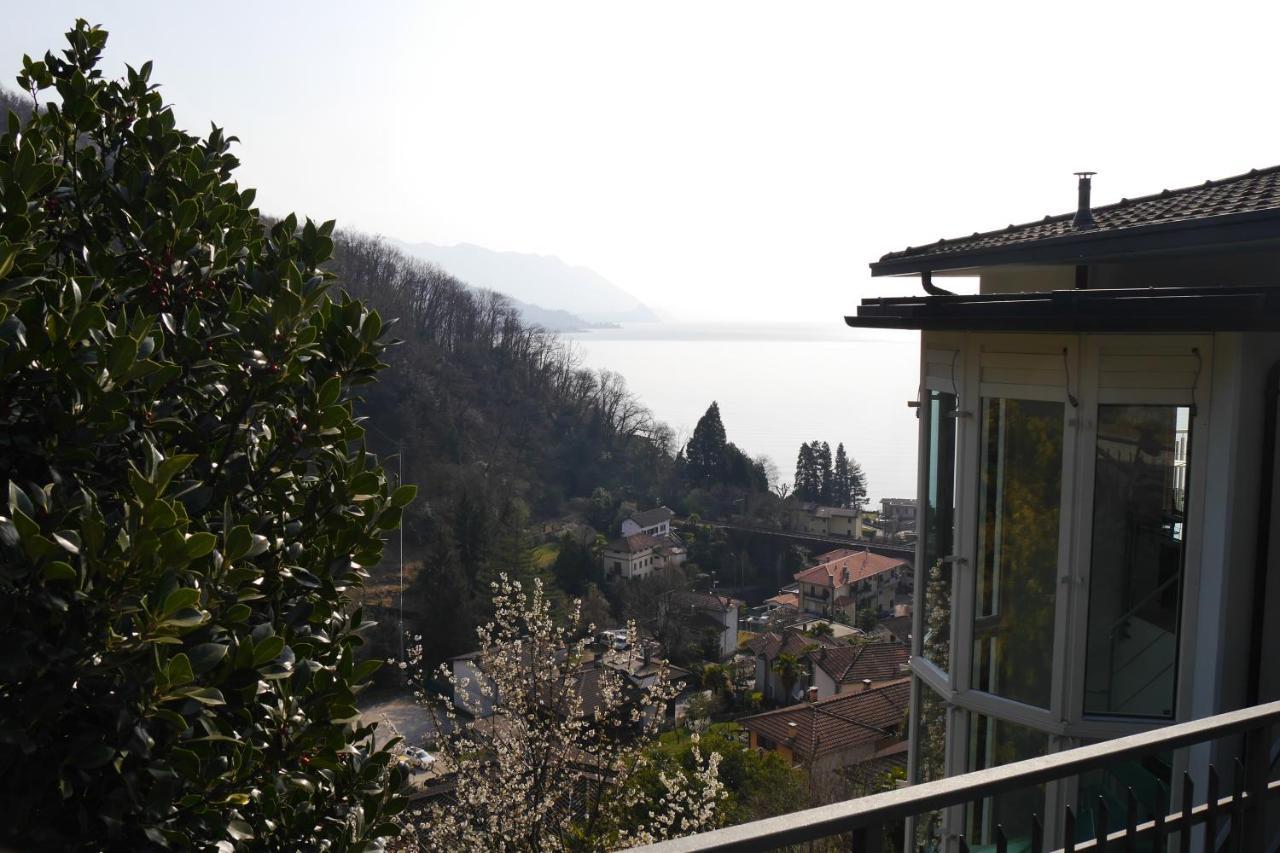 Casa Colmegna Mit Traumhaften See- Und Bergblick Luino Zewnętrze zdjęcie