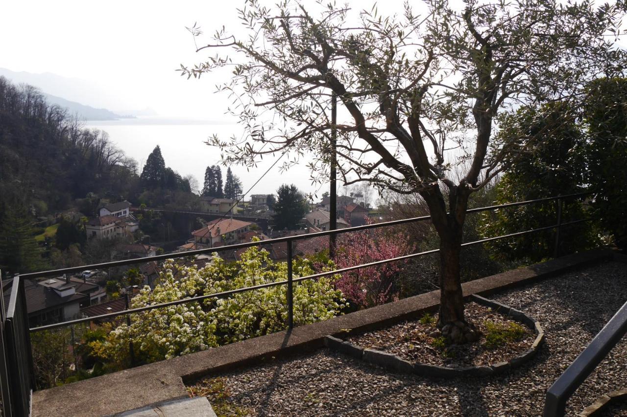Casa Colmegna Mit Traumhaften See- Und Bergblick Luino Zewnętrze zdjęcie