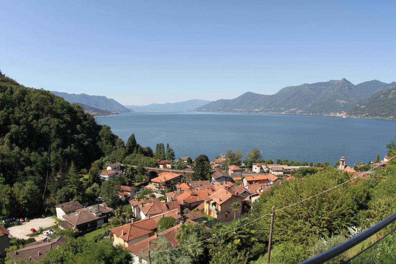Casa Colmegna Mit Traumhaften See- Und Bergblick Luino Zewnętrze zdjęcie